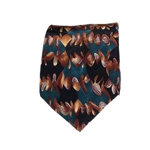Cocktail Collection Patterned Silk Tie NWOT